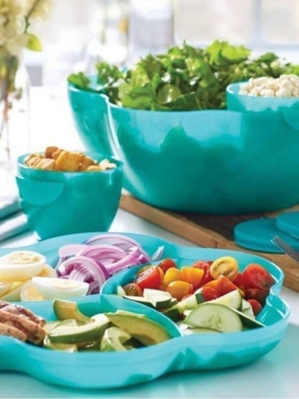 Tupperware Chip n Dip Set - Picture 2 of 4